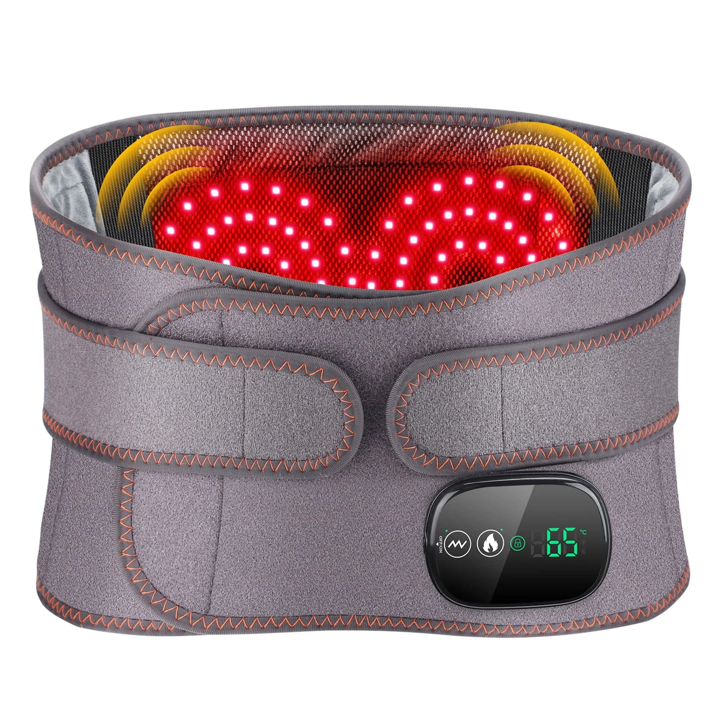 Shine And Sweat - Cordless Red Light Heating Belt — Wearable Comfort for Everyday Back Support