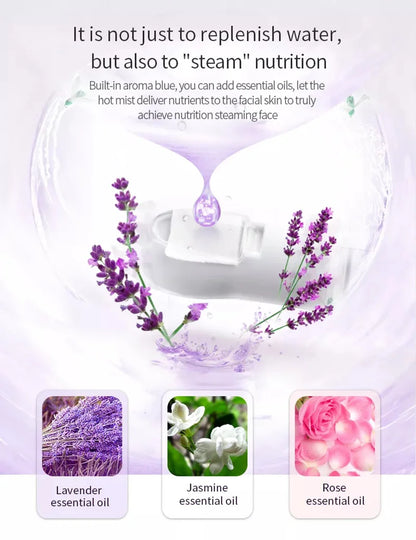 Ozone Facial Steamer Warm Mist Humidifier for Face