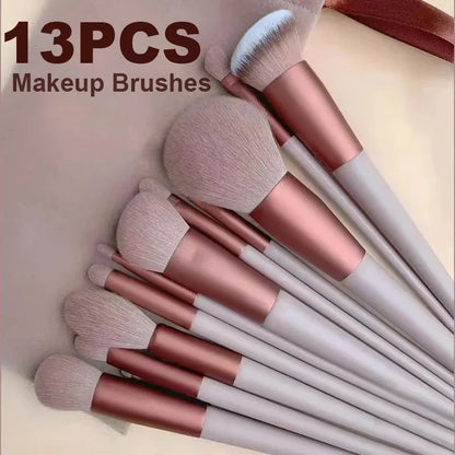 Makeup Brush Set Soft Fluffy Cosmetic Foundation