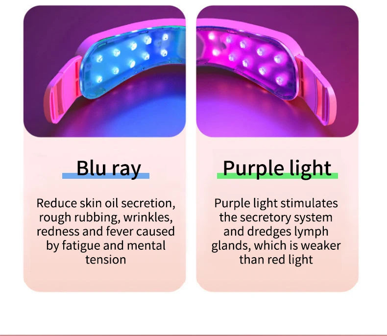 Facial Lifting Device LED Photon Therapy Facial