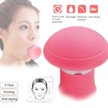 Facial Massager Face Masseter Trainer Silicone Face