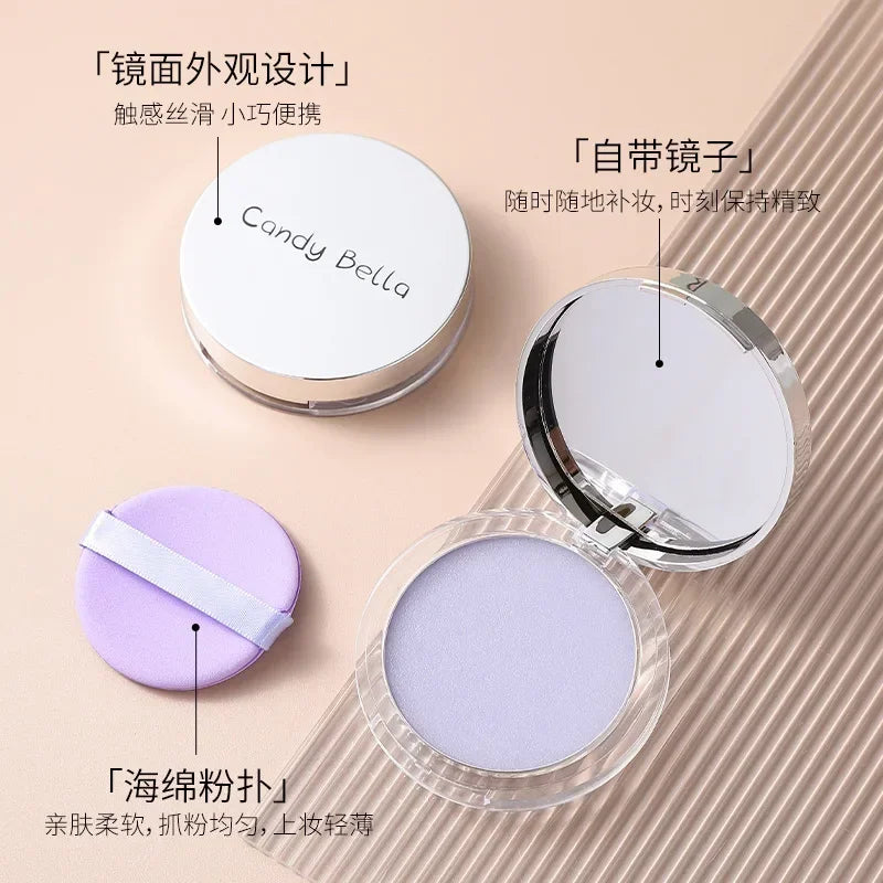 Candy Bella Violet Setting Powder Skin-friendly Skin