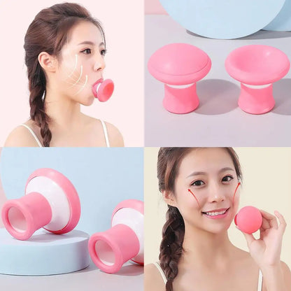 Facial Massager Face Masseter Trainer Silicone Face