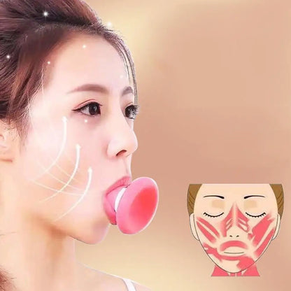 Facial Massager Face Masseter Trainer Silicone Face