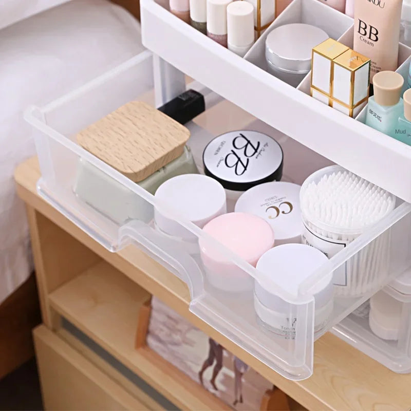 Make Up Case Jewelry Container Box Makeup Organizer