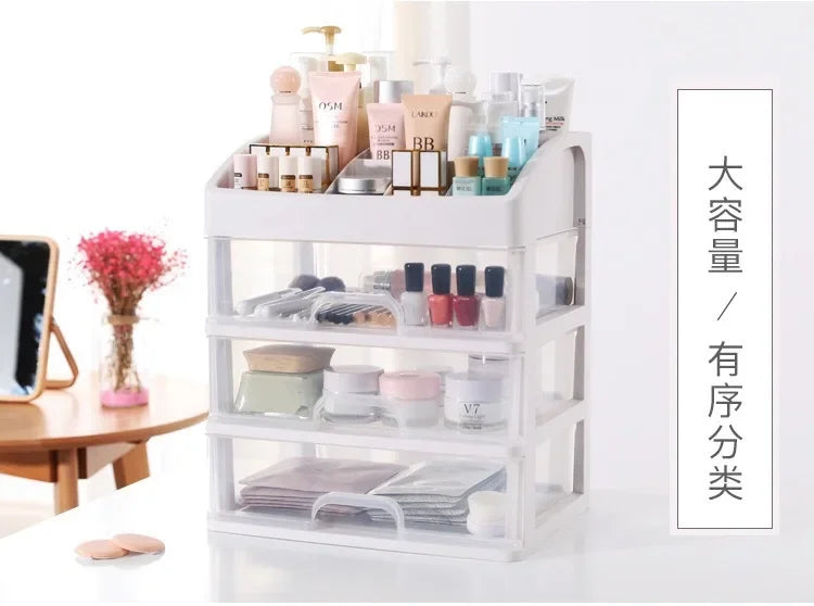 Make Up Case Jewelry Container Box Makeup Organizer