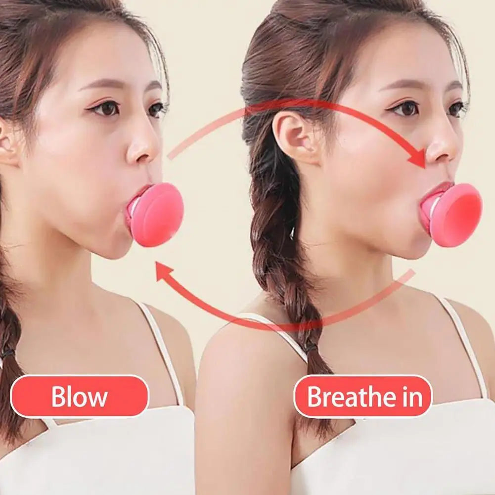 Facial Massager Face Masseter Trainer Silicone Face