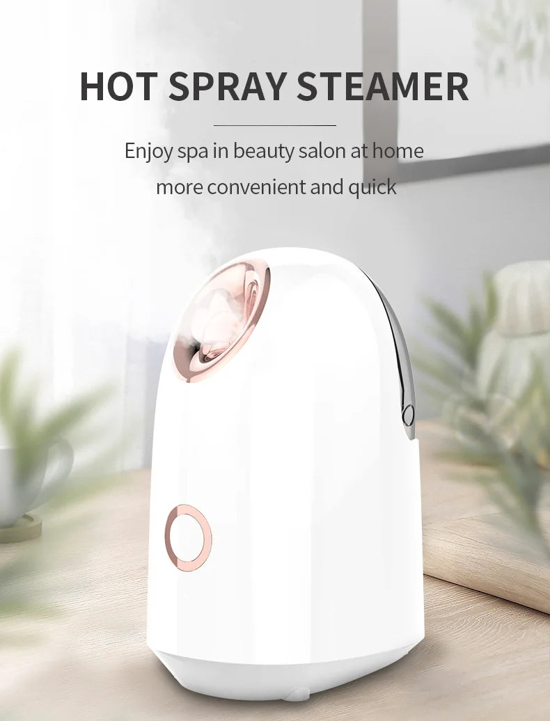 Facial Steamer Nano Ionic Hot Mist Face Steamer