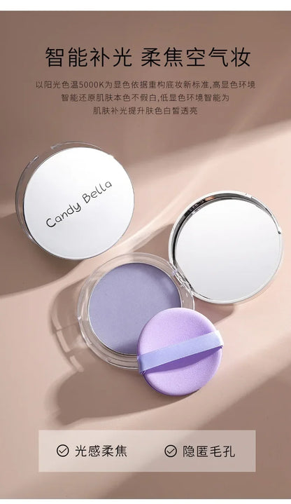 Candy Bella Violet Setting Powder Skin-friendly Skin