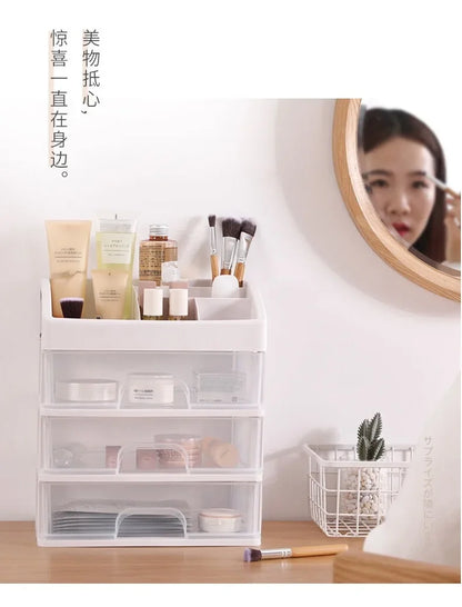 Make Up Case Jewelry Container Box Makeup Organizer