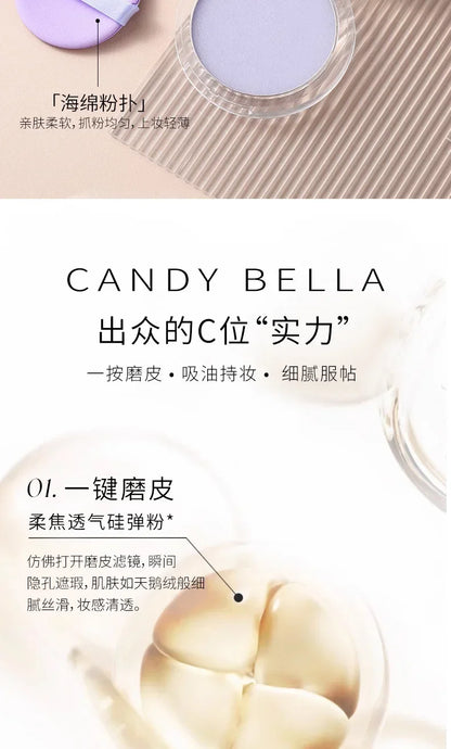 Candy Bella Violet Setting Powder Skin-friendly Skin