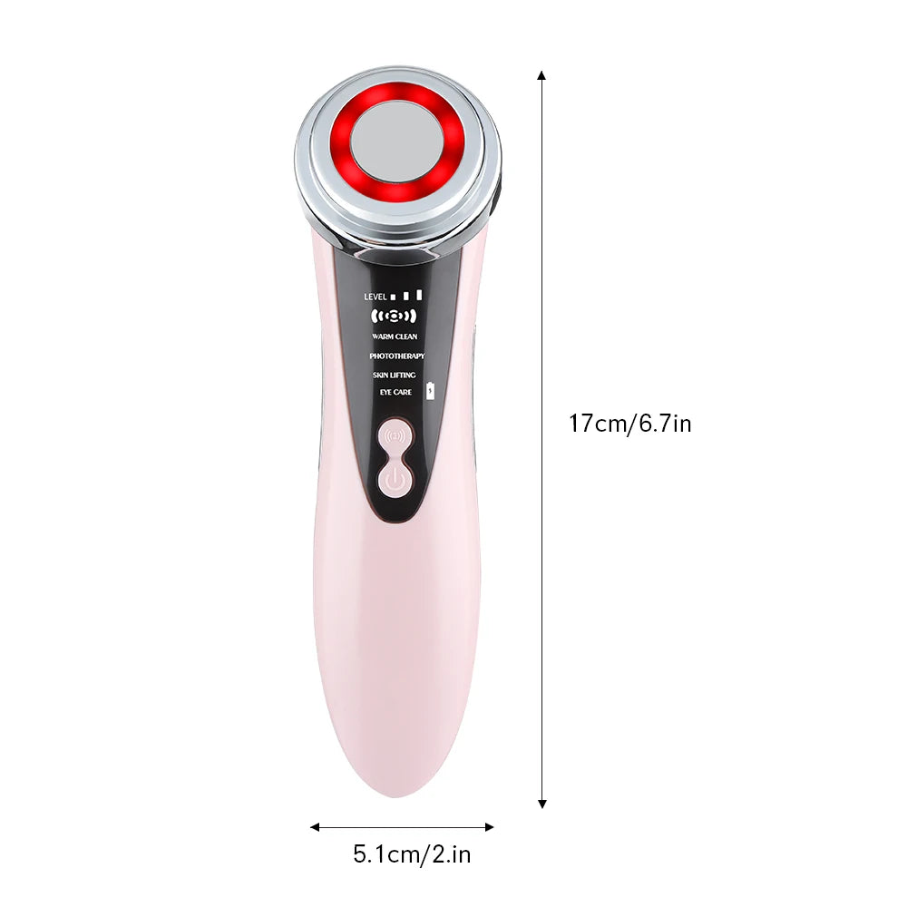 EMS Facial Massager LED Light therapy Sonic Ion