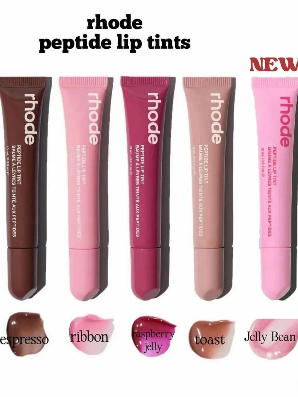 4 Colors Original Rhode Makeup Lip Gloss Moisturizing