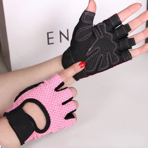 Weightlifting Gloves Women Men Fitness Gym Gloves Half