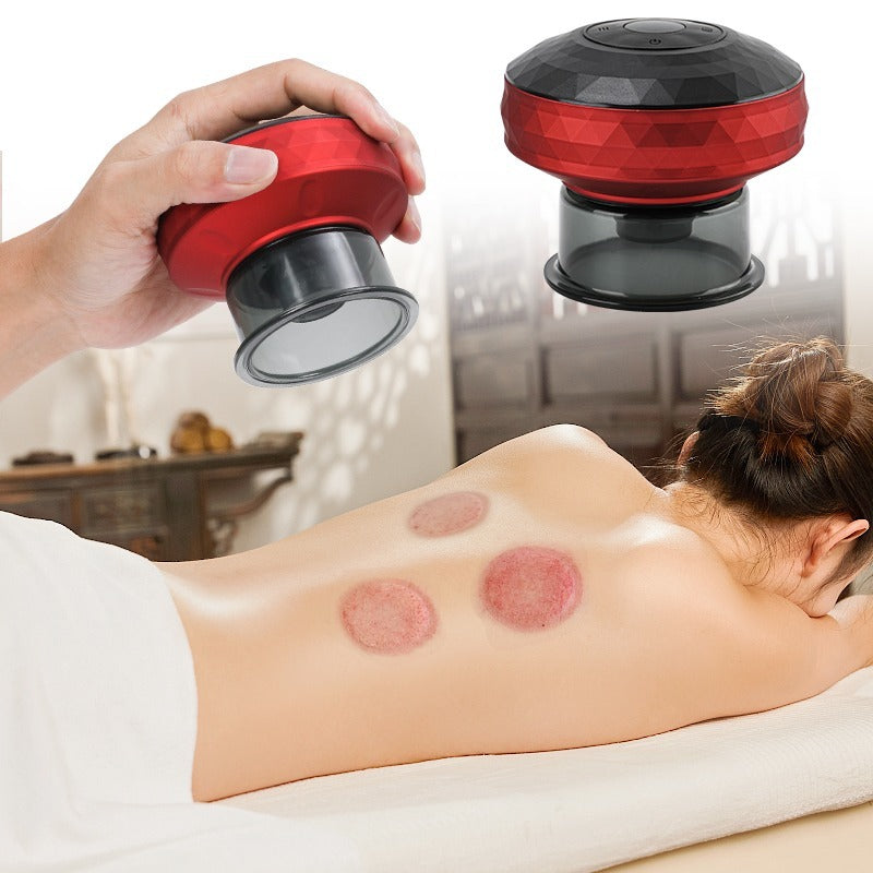 Smart Electric Vacuum Cupping Device Body Scraping