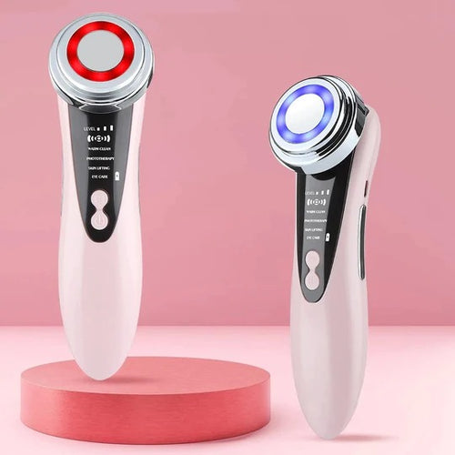 EMS Facial Massager LED Light therapy Sonic Ion