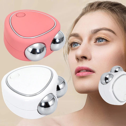 Portable Electric Face Lift Roller Massager EMS